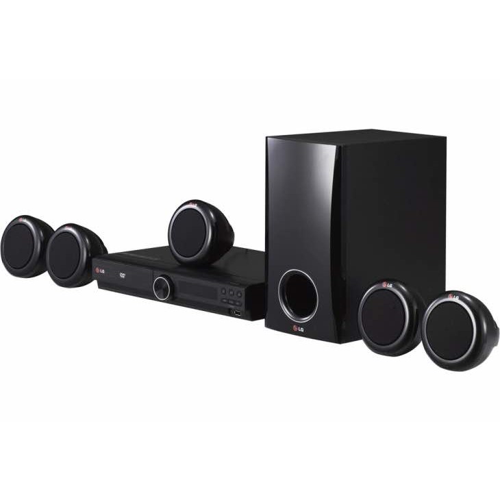 HOME THEATER LG 5.1ch 300 Watts DVD Home Cinema System DH3140 BERGARANSI RESMI LG INDONESIA