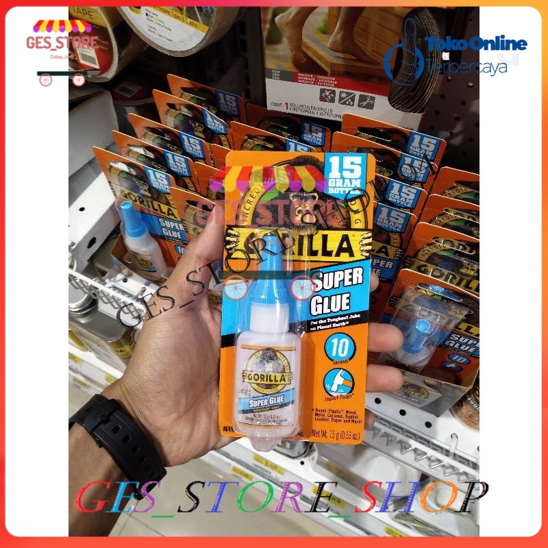 

Gorilla Lem Super Impact Touch 15 Gr Made In USA