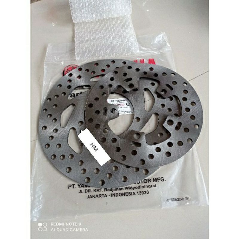 PIRINGAN CAKRAM DEPAN BELAKANG YAMAHA VIXION NEW.