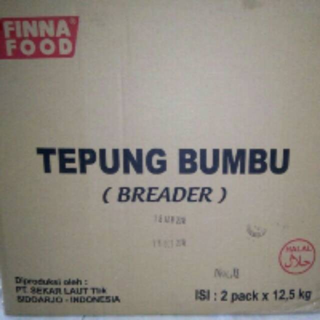 

Tepung bumbu finna 1kg repacked
