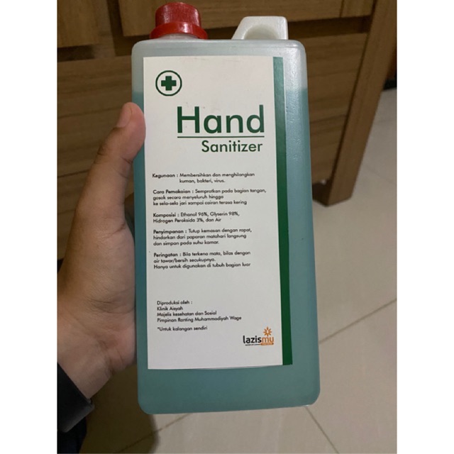 Hand sanitizer 1 liter
