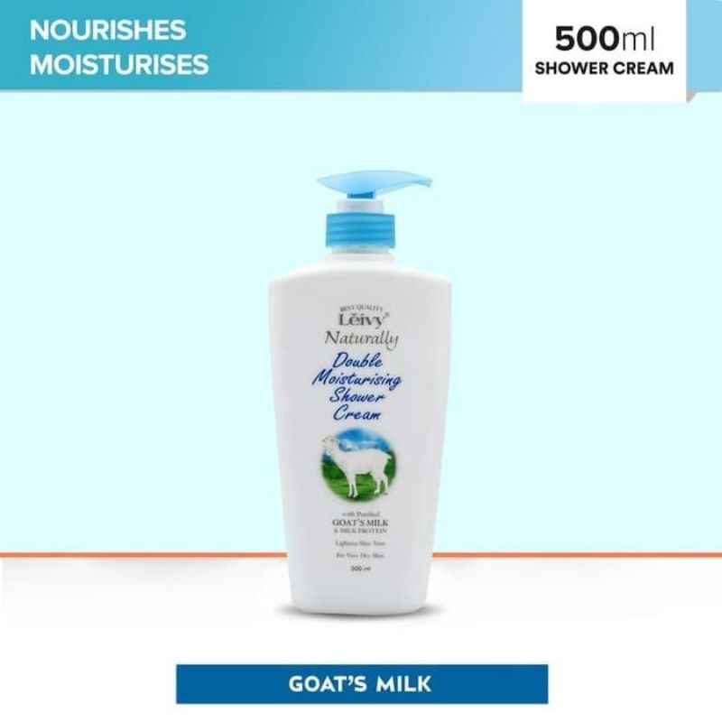 Leivy Shower Cream Goat'S Milk 500ml