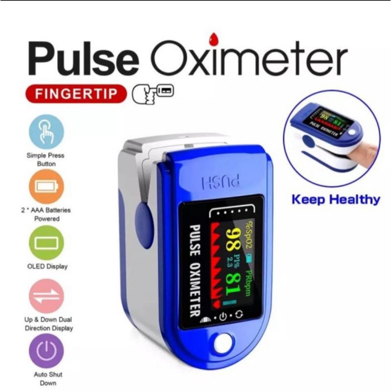 pulse oximeter fingertrip lk88