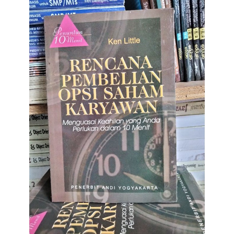 

BUKU MURAH BERKUALITAS Penuntun 10 Menit: Rencana Pembelian Opsi Saham Karyawan