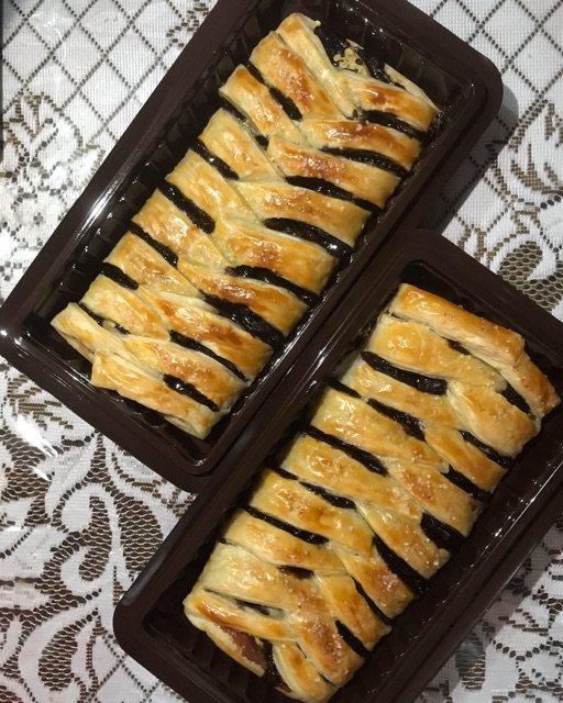 

Strudel banana coklat