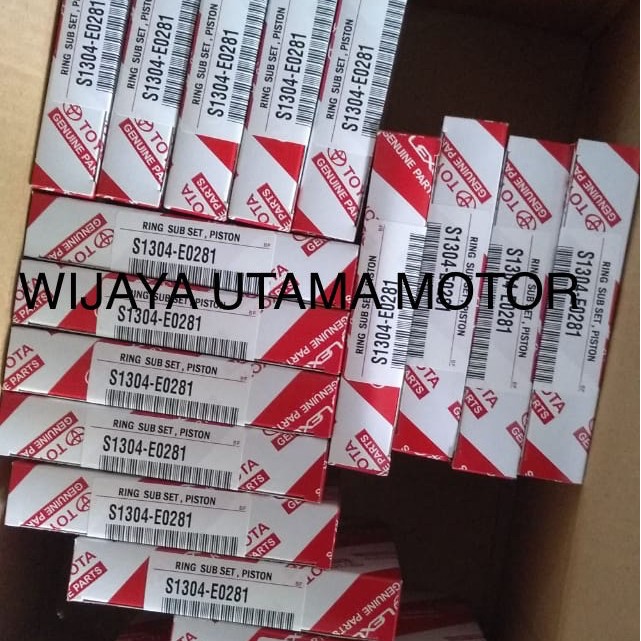 RING SET PISTON RING SEHER RING PISTON DYNA HT 130 HINO DUTRO