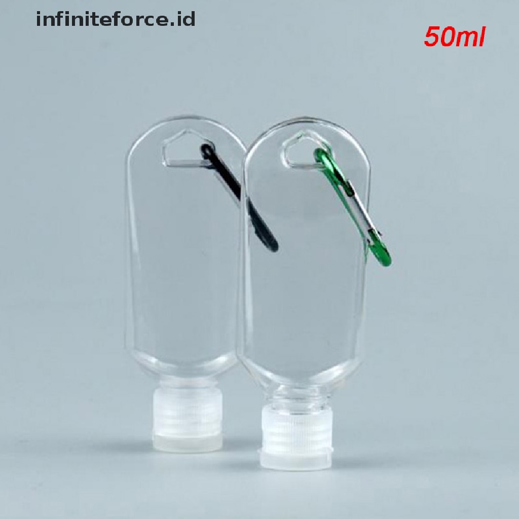 Botol Isi Ulang Bahan Plastik Ukuran 50ml