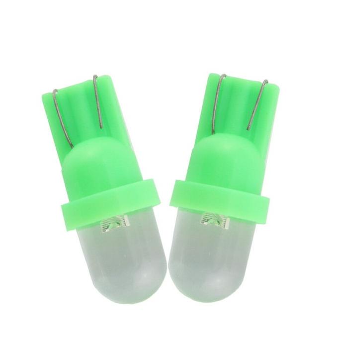 JUAL Lampu T10 7 Multi Warna RGB Bulb LED Sen Sein Colok Kedip Mobil Motor .