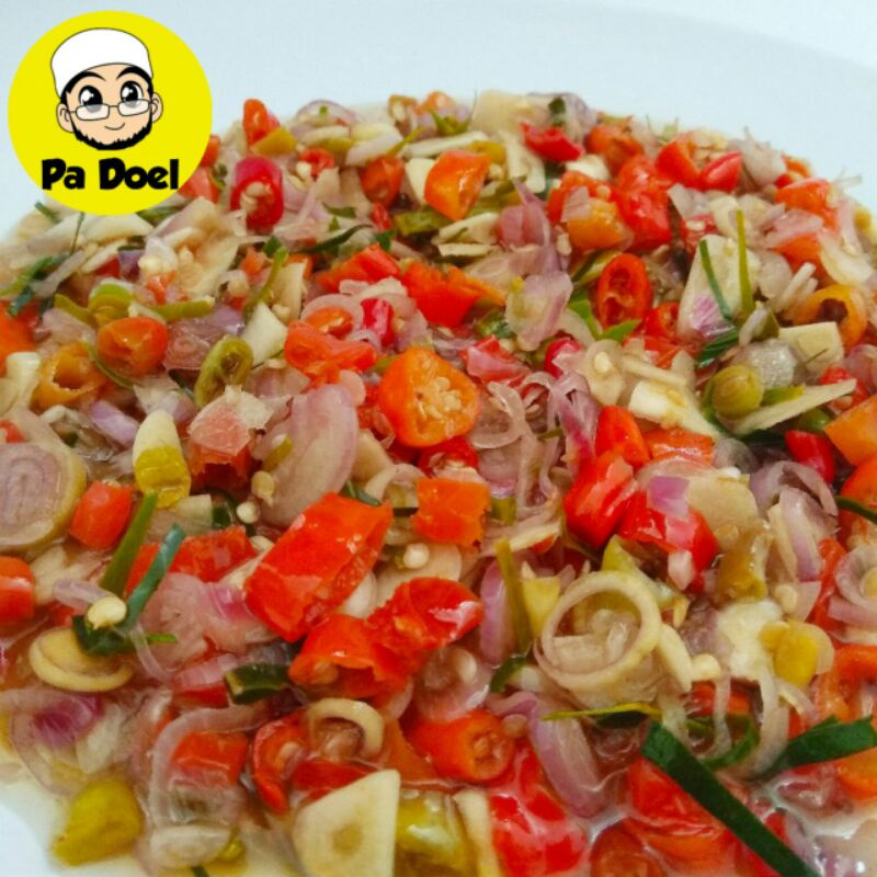 

Sambal Matah Original GLEDEK PA DOEL Pedas Mercon Nampol