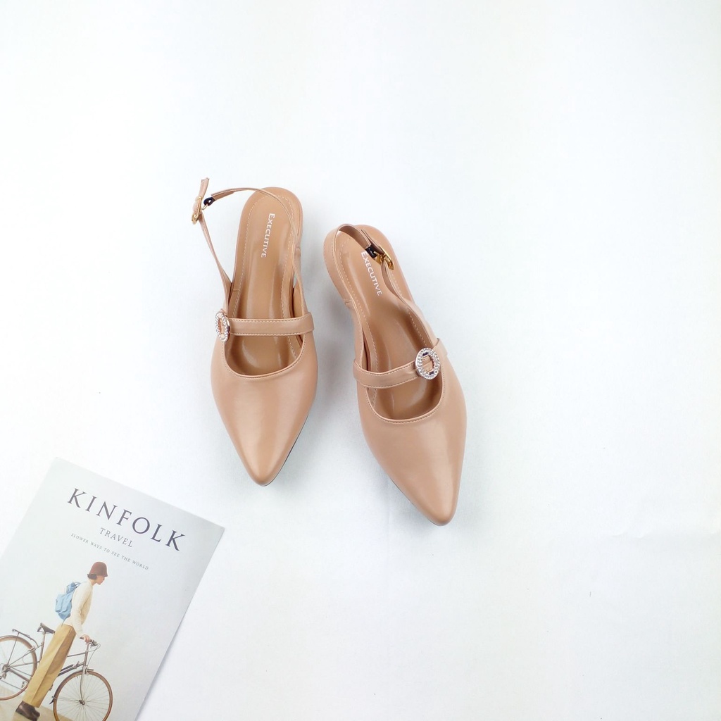 EXECUTIVE - Kenny Slip On Mules 2 cm