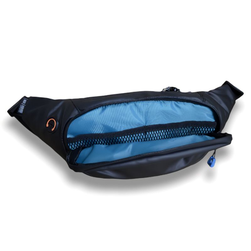 Waistbag waterproof tas pinggang pria tas selempang premium anti air eibe [ RECOYL ]