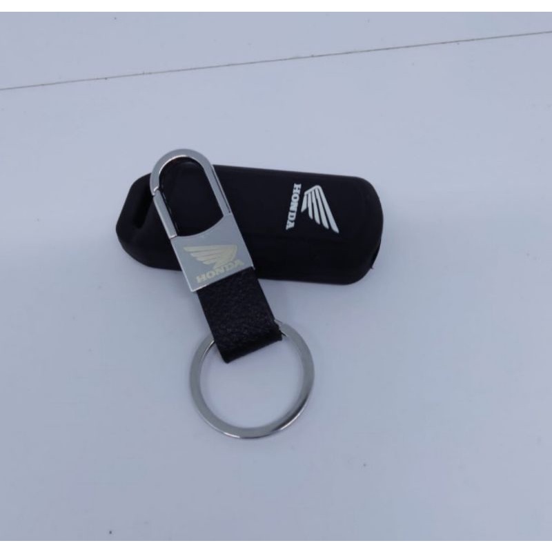 smartkey remote cover scoopy 2021 + Gantungan