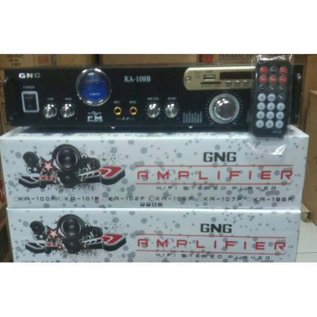 Amplifier gng 109 bluetooth