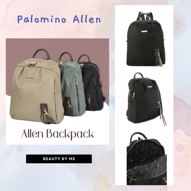 Palomino Allen backpack - Black / En-ji by Palomino