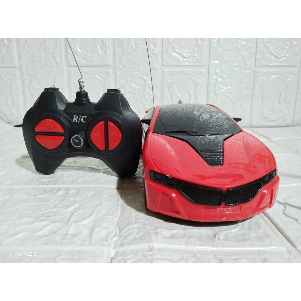 Mainan Mobil 3D Dengan Remote Control 4 Arah
