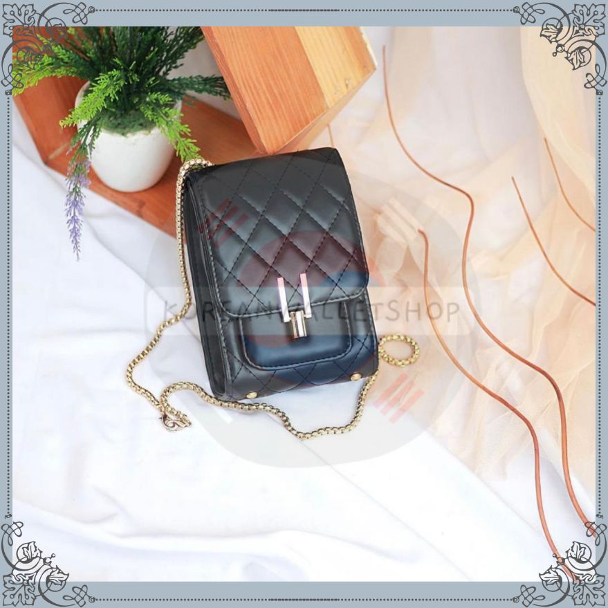 Tas Hp Wanita Tas Selempang Kulit Fashion Raven | Tas Hp Kulit
