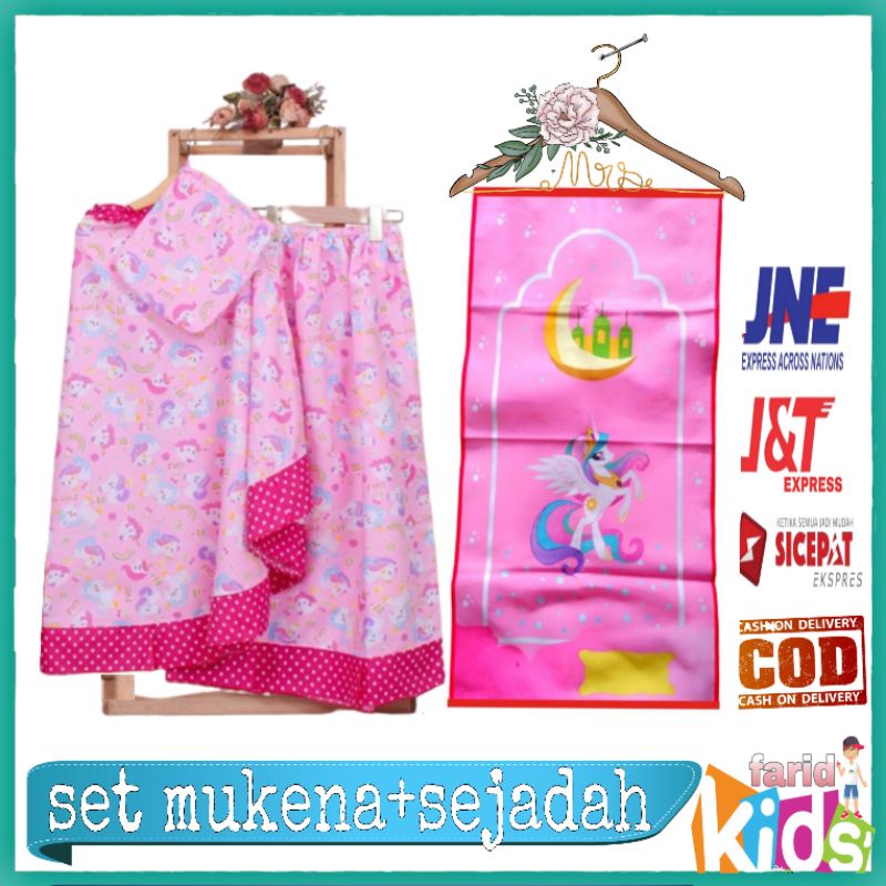 PILIH MOTIF MUKENA+SEJADAH ANAK 2 3 4 5 6 7 8 9 TAHUN