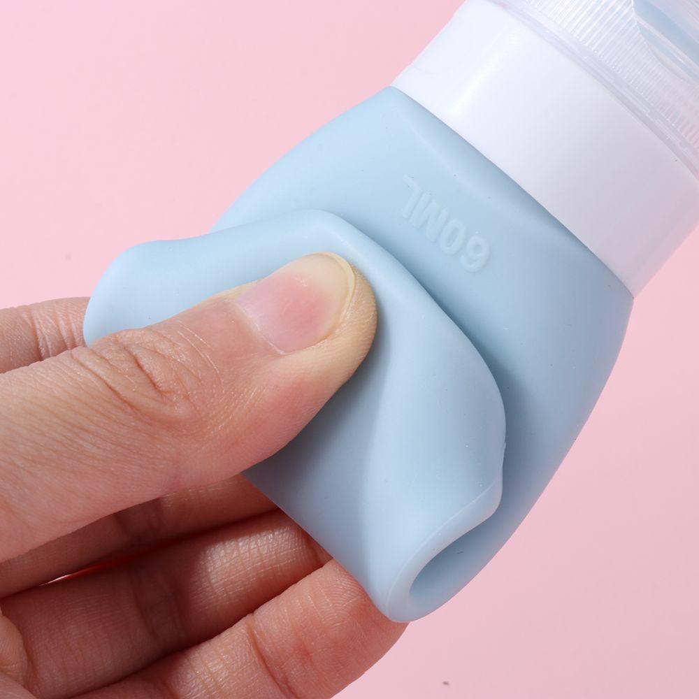 Suyo 60ml Botol Silikon Isi Ulang Sub-Botol Tabung Cuci Tangan Aksesoris Travel