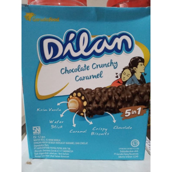 

DILAN BISKUIT BERBALUT COKLAT