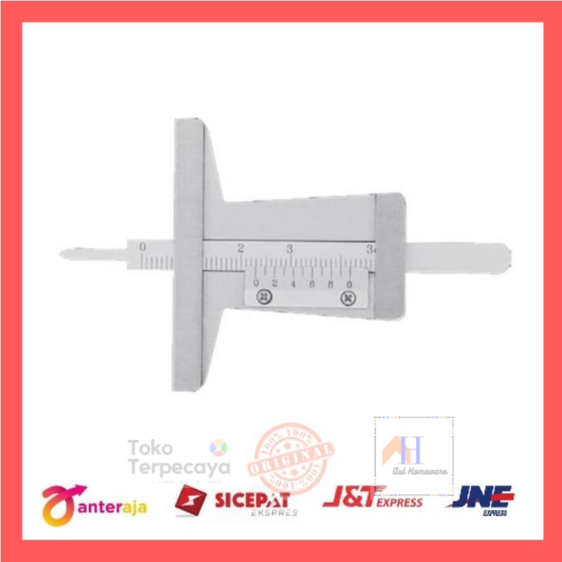 

Sigmat Portable/Krisbow Jangka Sorong Depth Gauge 0-30mm/0.1mm