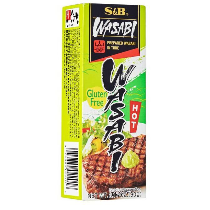 

:=:=:=:=] S&B Wasabi prepared wasabi in tube gluten free Hot 90gr / pasta wasabi