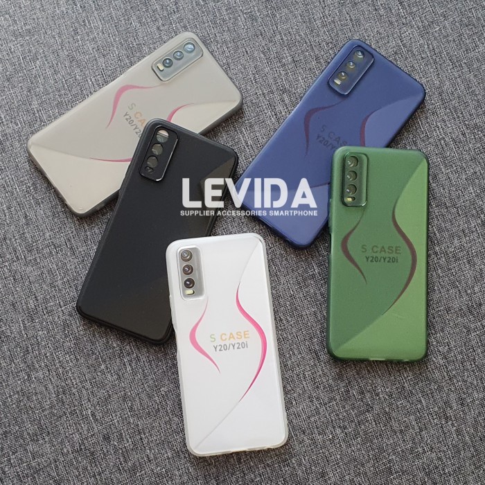 VIVO Y12S SOFT CASE SILIKON S CASE TPU VIVO Y12S   SOFTCASE GIANT [COD]