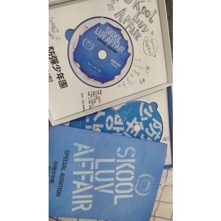 SLA SA bts album only WITH POSTER school luv affair