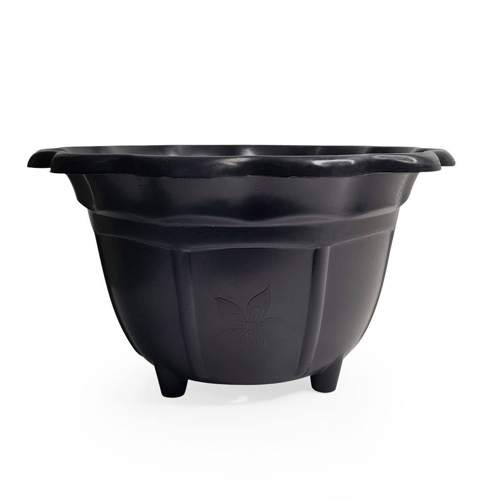 2 Pot Bunga 33 cm - Pot Tanaman - Pot Plastik -  Pot Buah - Pot Hiasan - Clio Damar 33