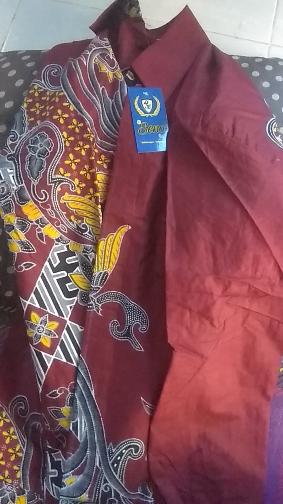 Batik Pria Slim Fit Lengan Panjang Antasena