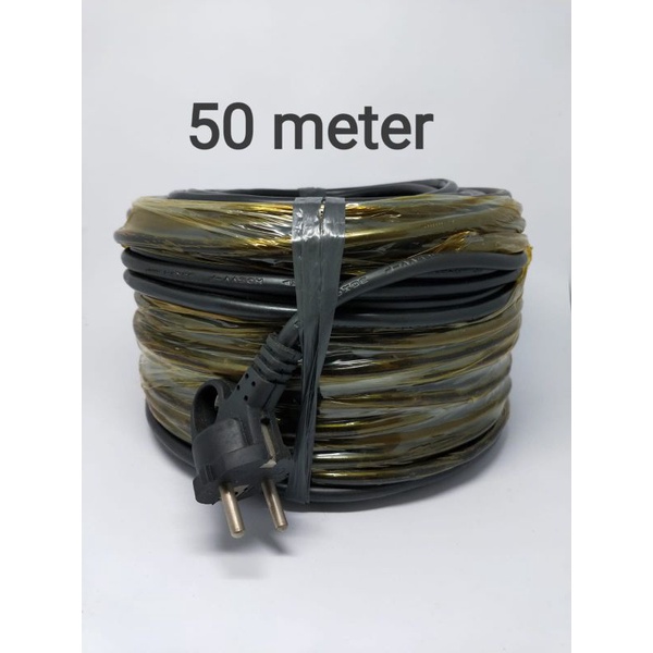 kabel colokan listrik 50 mter - kabel listrik