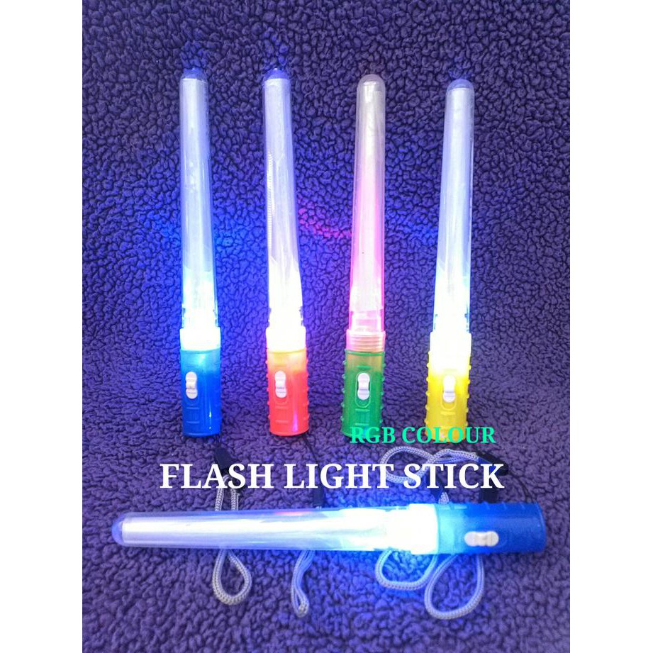 

BIG SALE! FLASH LIGHT STICK - RGB COLOUR - TONGKAT LAMPU - SOUVENIR ULTAH