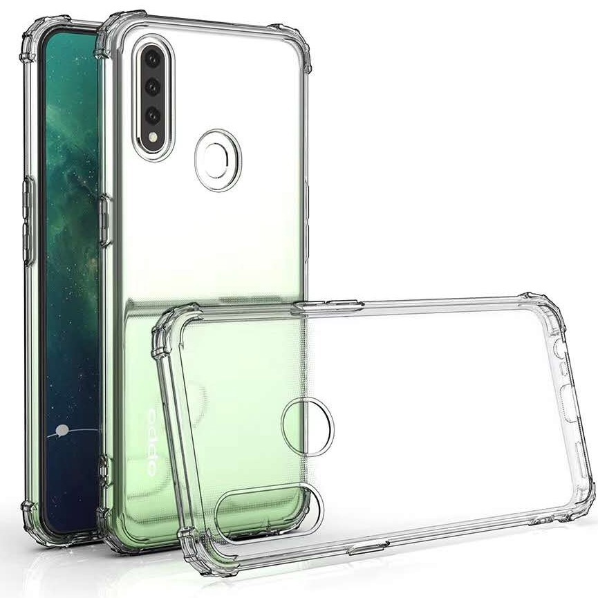 Case Anti Shock Anti Crack Softcase Casing Oppo A31 / Oppo A8 2020 - Clear