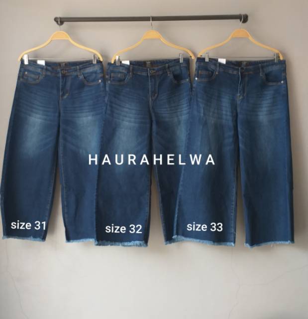 KULOT JEANS  JUMBO VJ ORIGINAL #rawis bawah jumbo muat sampai bb 90kg#rawis bawah