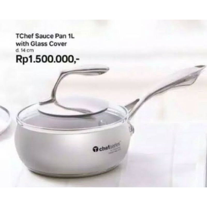 TChef Saucepan 1 L tupperware / panci premium / panci tupperware
