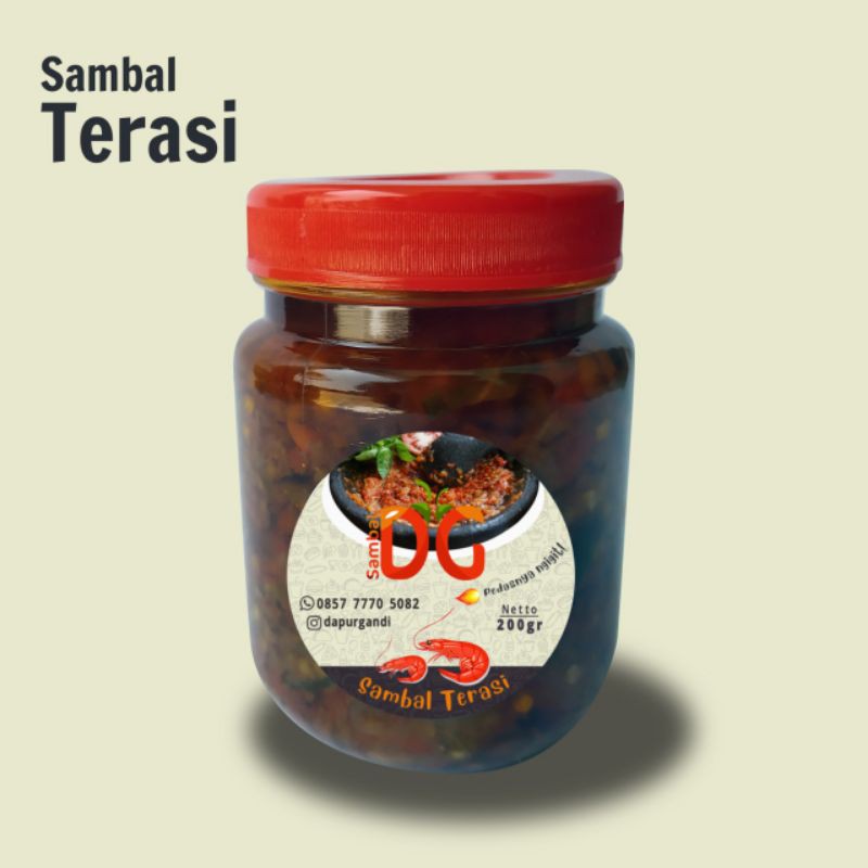 

Sambal Terasi Dega