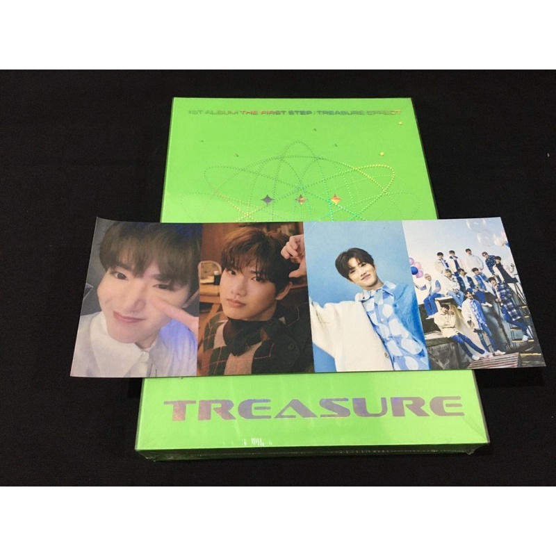 Full album Treasure effect [The first step] Sealed + benefit YGselect Junkyu Green ver
