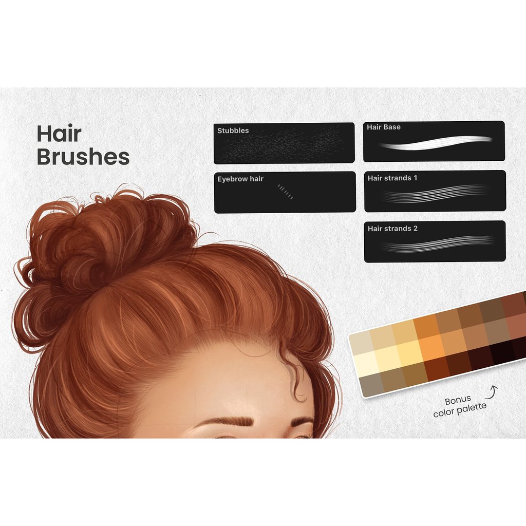 Procreate Brush - Ultimate Portrait Bundle for Procreate