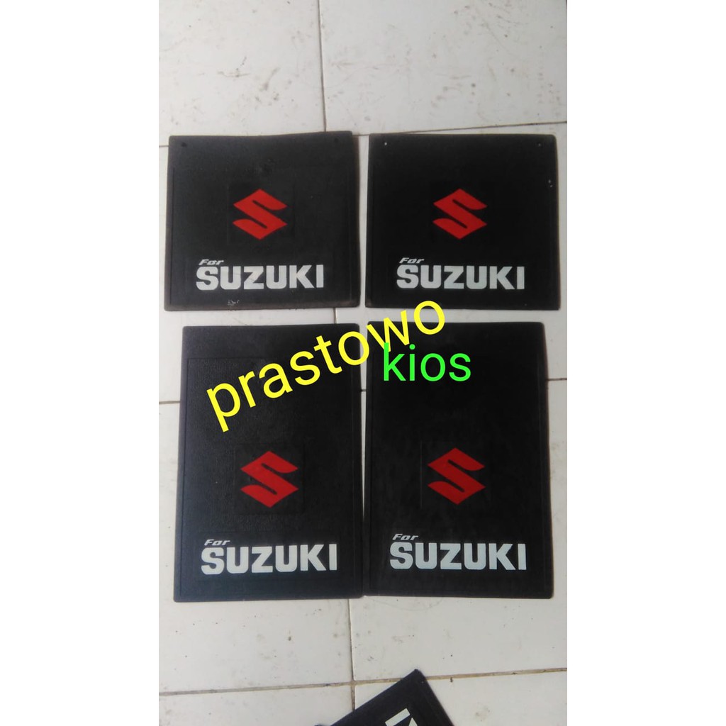 Kepet roda karet lumpur mudguard Suzuki carry Futura depan belakang set