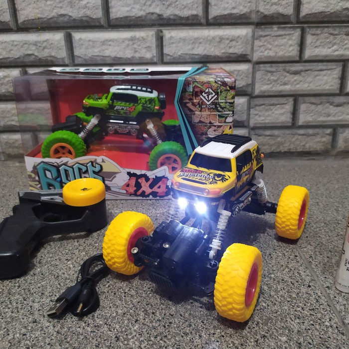RC ROCK CLAWLER MOBIL REMOTE CONTROL 4X4 MAINAN ANAK EDUKATIF OFFROAD