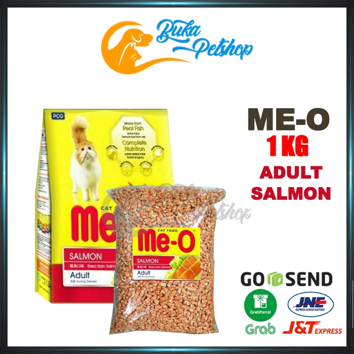 MeO Salmon 1KG Makanan Kucing Me-O