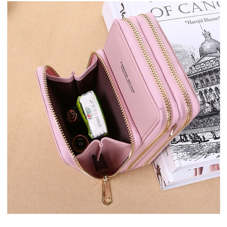 BJ57691 - BLACK/BLUE/GRAY/NAVY/ORANGE/PINK/PURPLE/RED - DOMPET HP WANITA FASHION IMPORT MODIS ELEGAN TERMURAH TERLARIS TERBARU BAGSTORE JAKARTA TAS BATAM CR7691