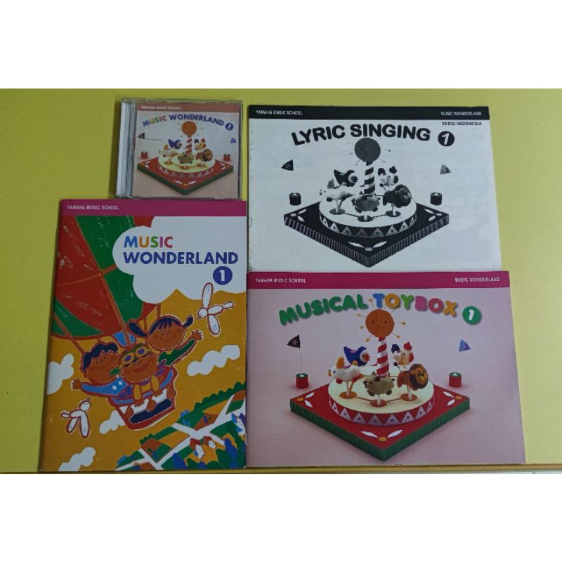 Buku Musik Yamaha Music Wonderland Bundle