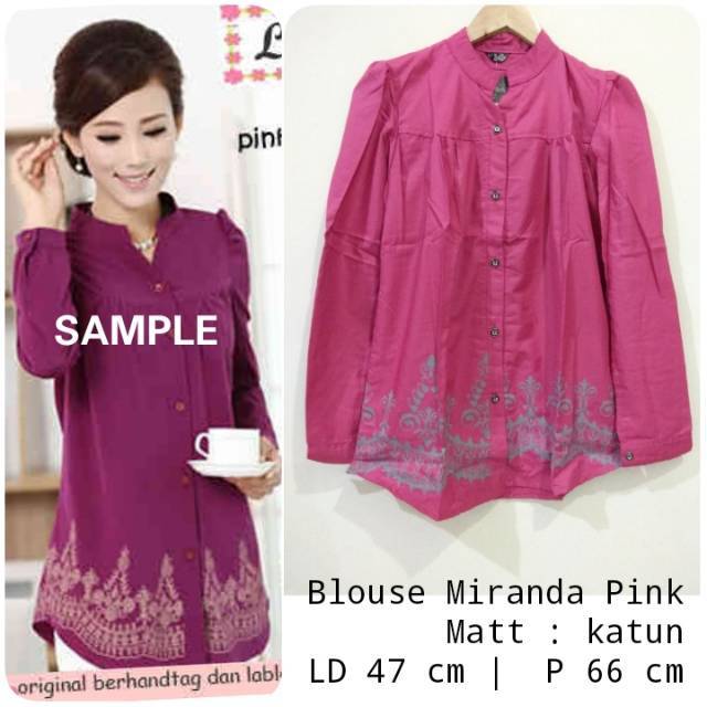 Blouse Miranda Pink