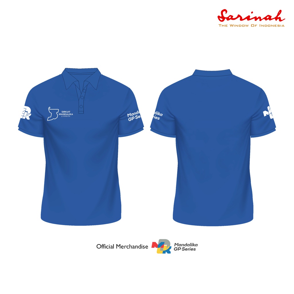 Polo Shirt Official Merchandise GP Series Mandalika 2022