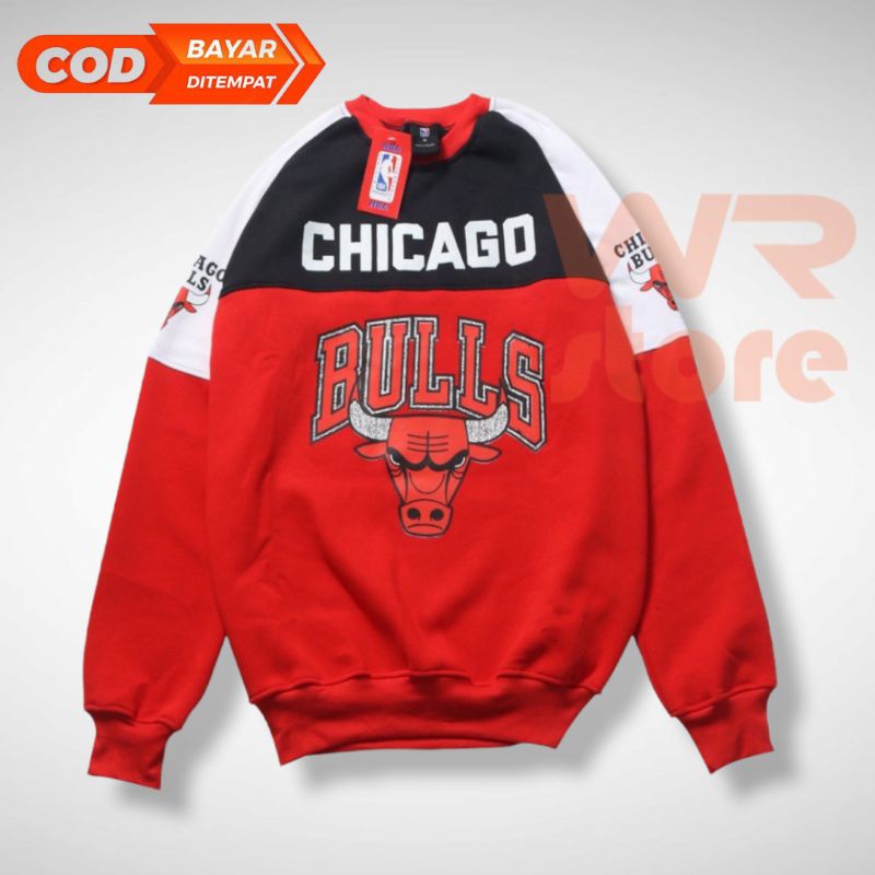 Crewneck Chicago Bulls Full Tag & Label