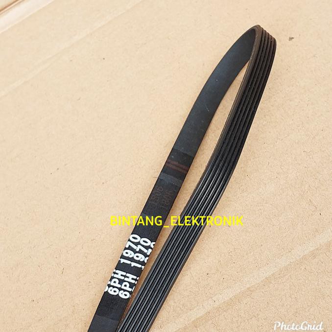 V-BELT 6PH 1970 1738 MESIN CUCI ELECTROLUX FAN BELT ELBA VBELT MODENA