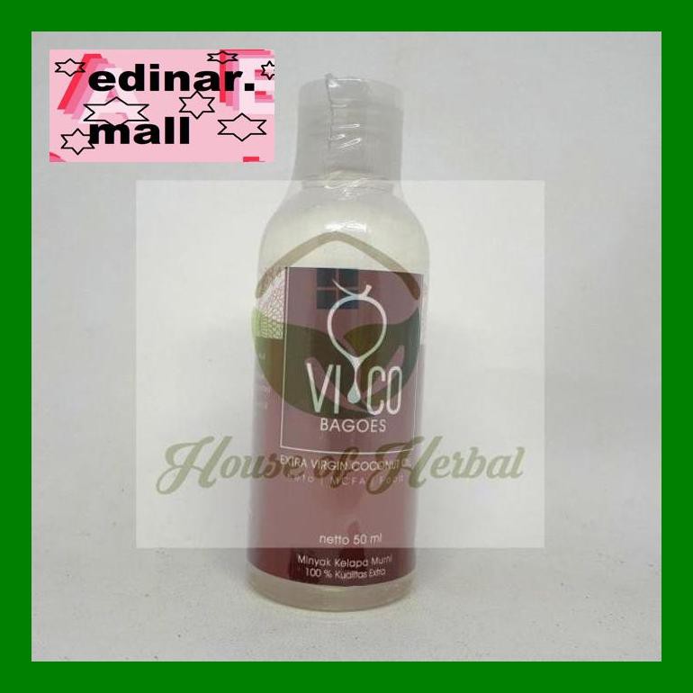 

Edvitxd Vico Bagoes Virgin Coconut Oil, Minyak Kelapa Vco 50Ml S50Edd0