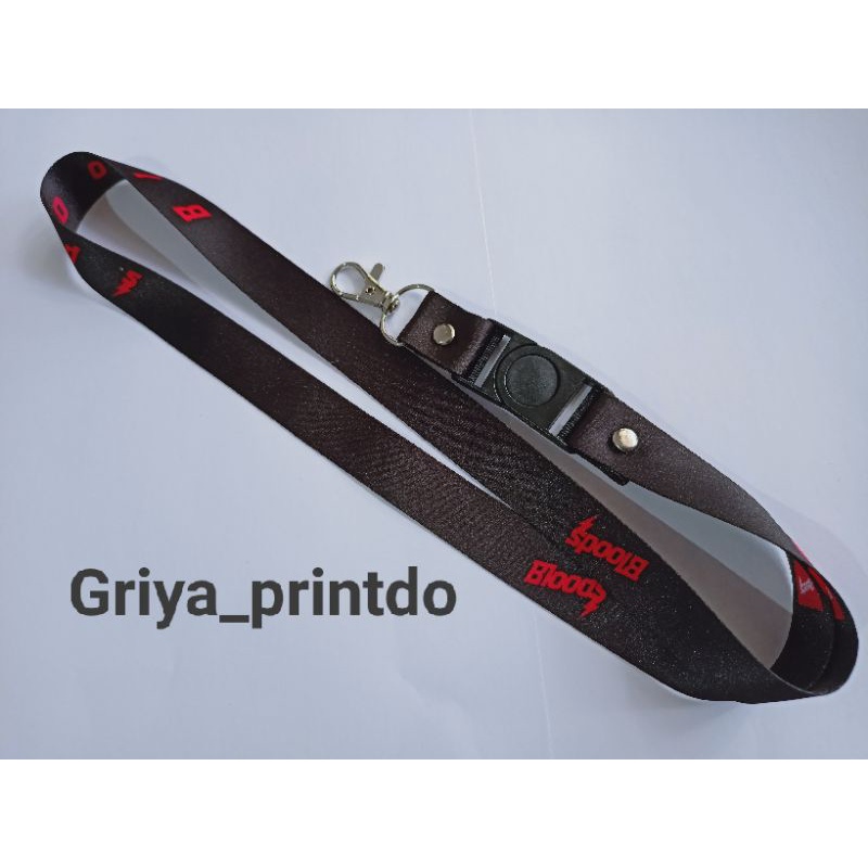 

Lanyard Printing + FREE 3 pcs Oring (BLOODS)