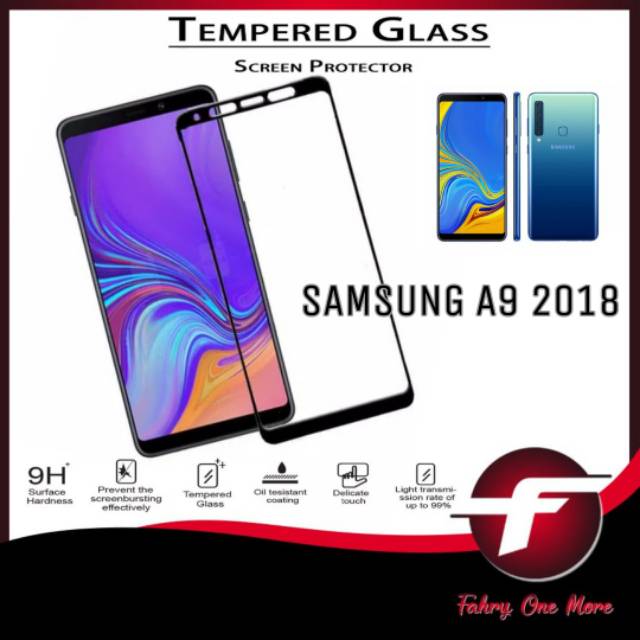 Samsung A9 2018 Tempered Glass Full Cover