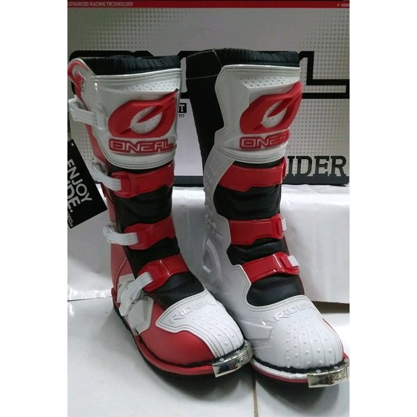 BOOTS ONEAL RIDER MOTORCROSS RED
